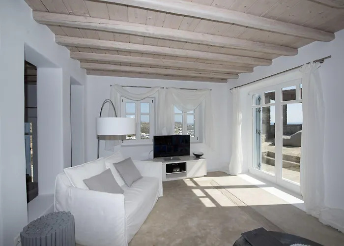 Azurite With Heated Pool By Diles * Psarou (Mykonos)