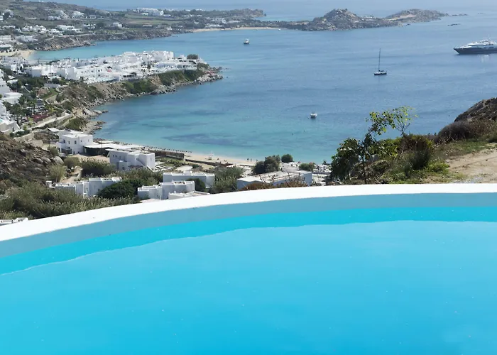 فيلة Azurite With Heated Pool By Diles