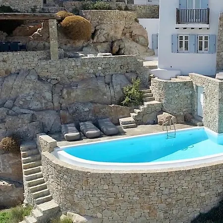 فيلة Azurite With Heated Pool By Diles